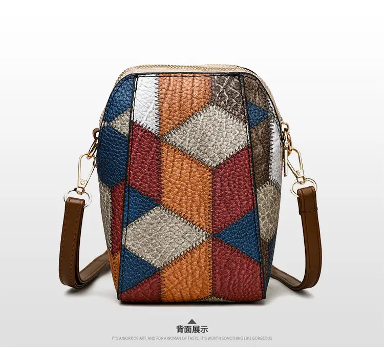 New Color-Blocked Phone Bag for Women — feature 18