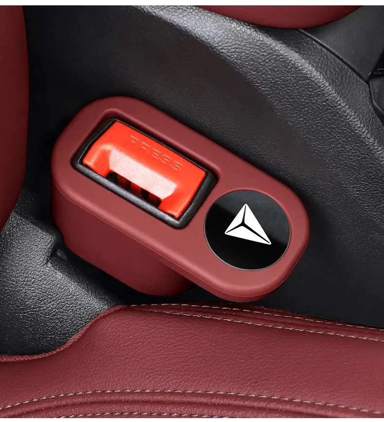 Dark Blue Car Seat Belt Safety Buckle Sleeve Protector — feature 11