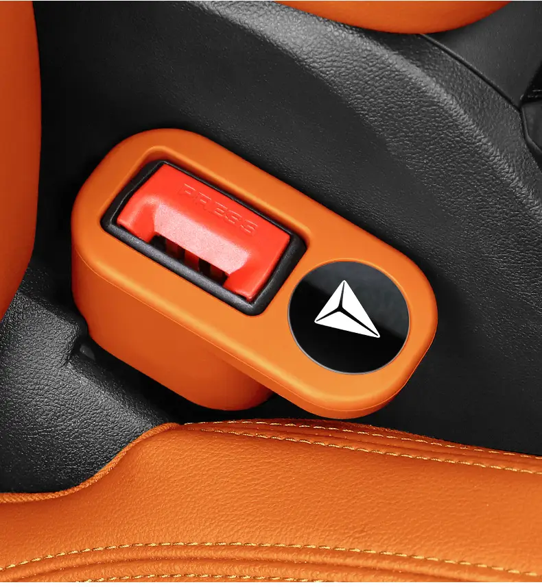 Dark Blue Car Seat Belt Safety Buckle Sleeve Protector — feature 13