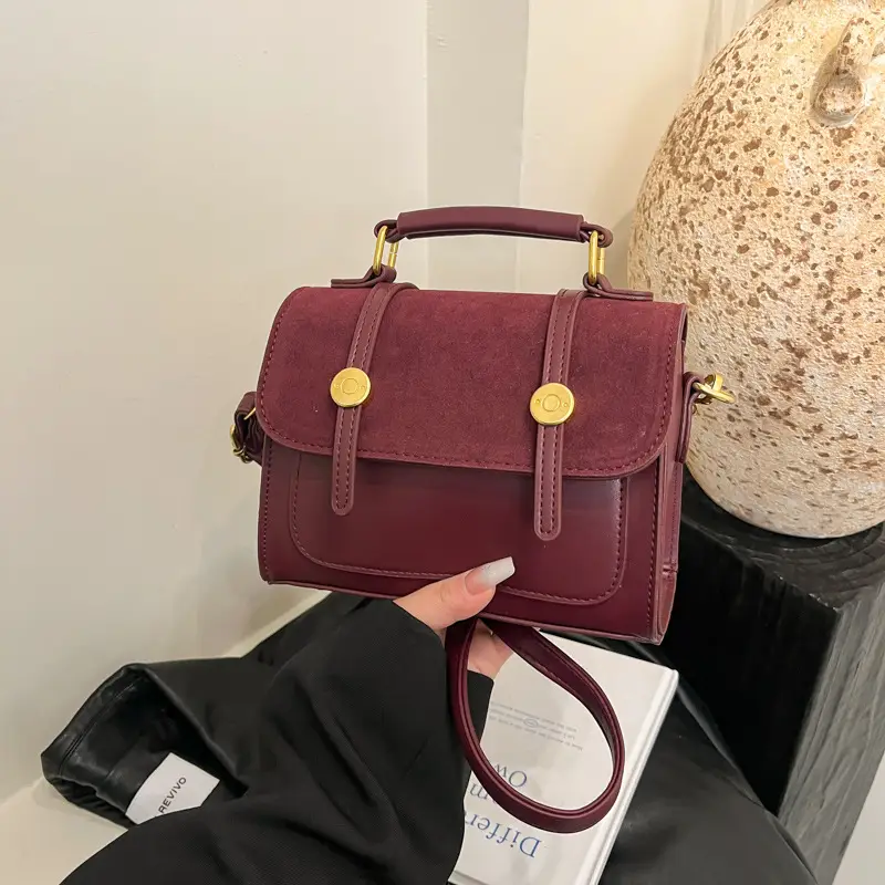 Retro Crossbody Bag Women Black 2025 - Image 4