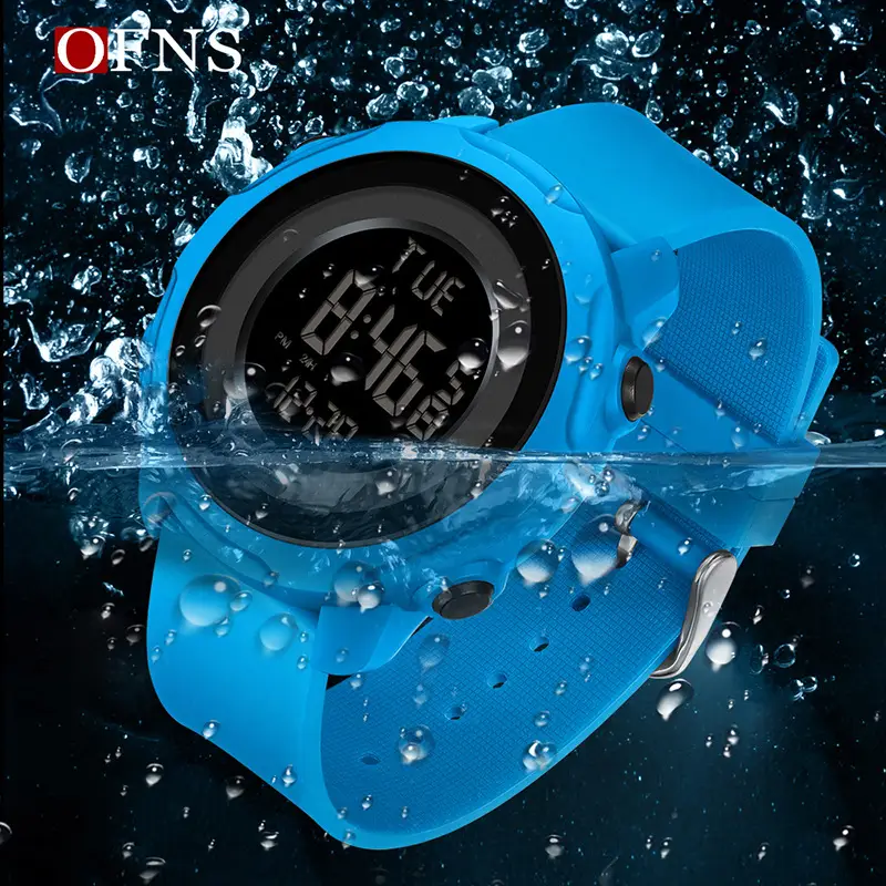O'FANS Blue Digital Analog Sports Watch for Men Women - Image 4