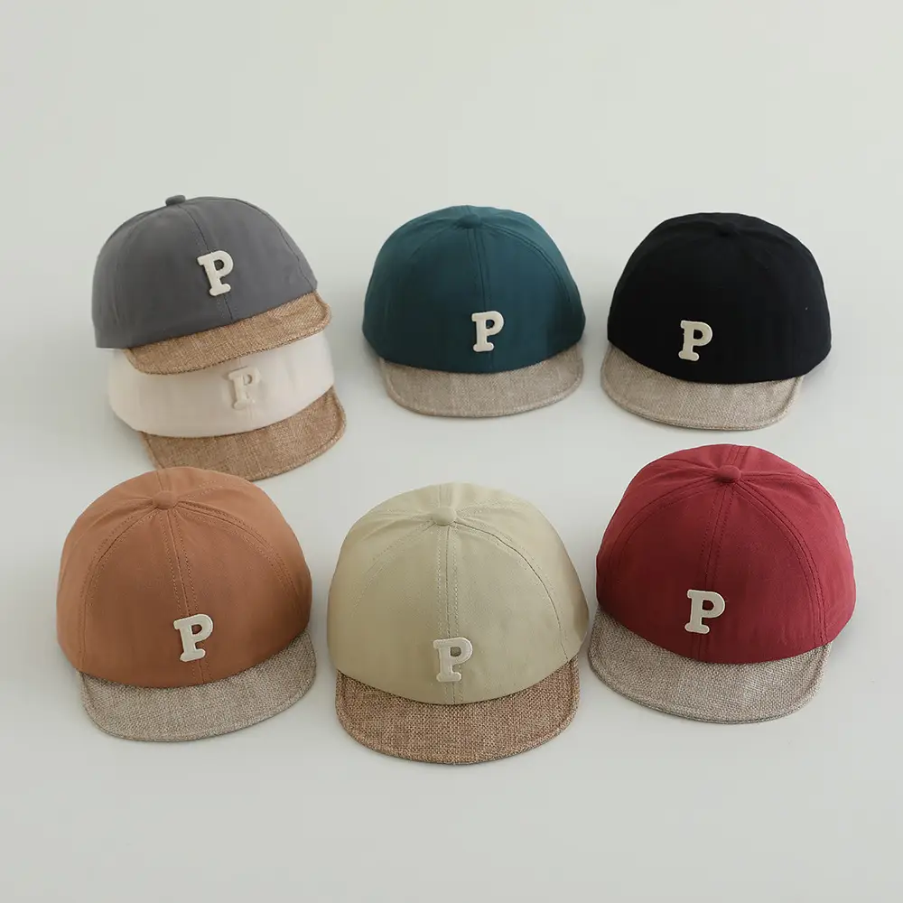 P Letter Cap Set for Kids Spring Autumn - Image 8