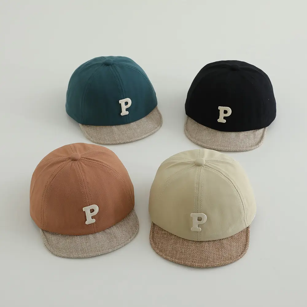 P Letter Cap Set for Kids Spring Autumn - Image 9