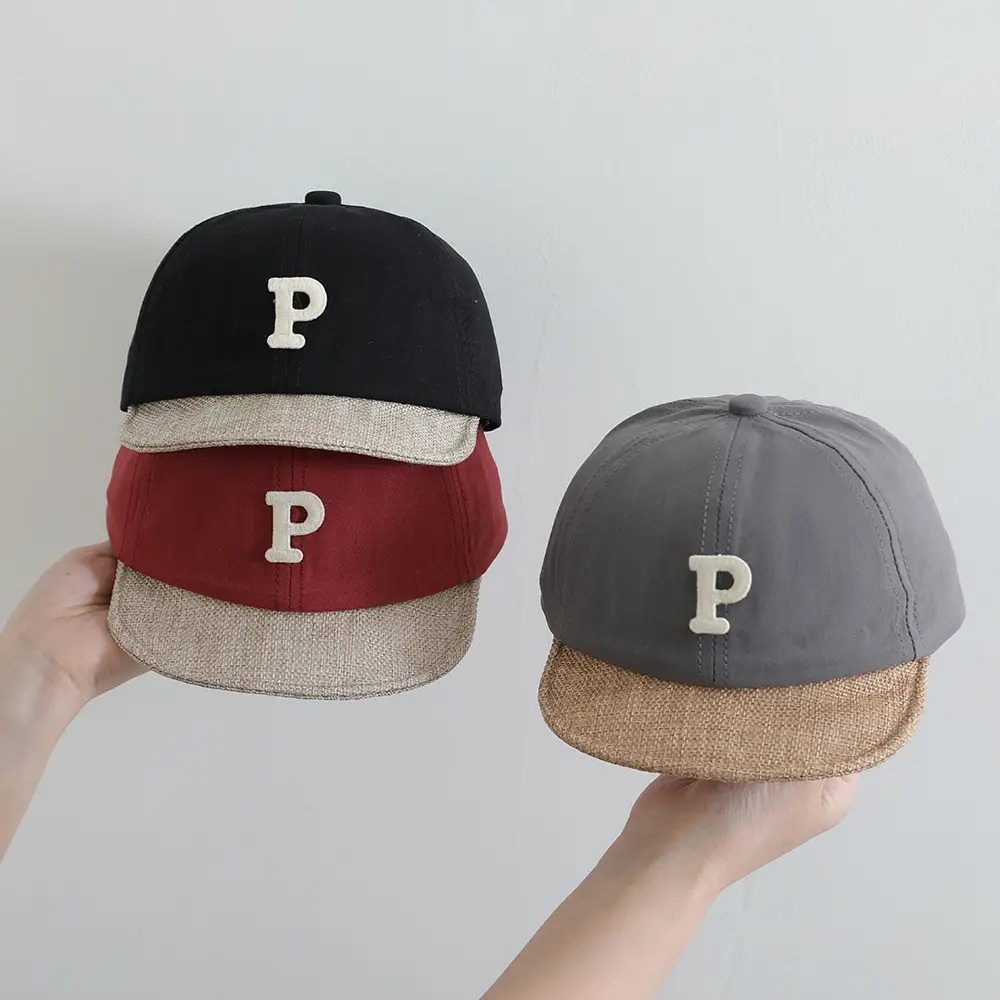 P Letter Cap Set for Kids Spring Autumn - Image 10