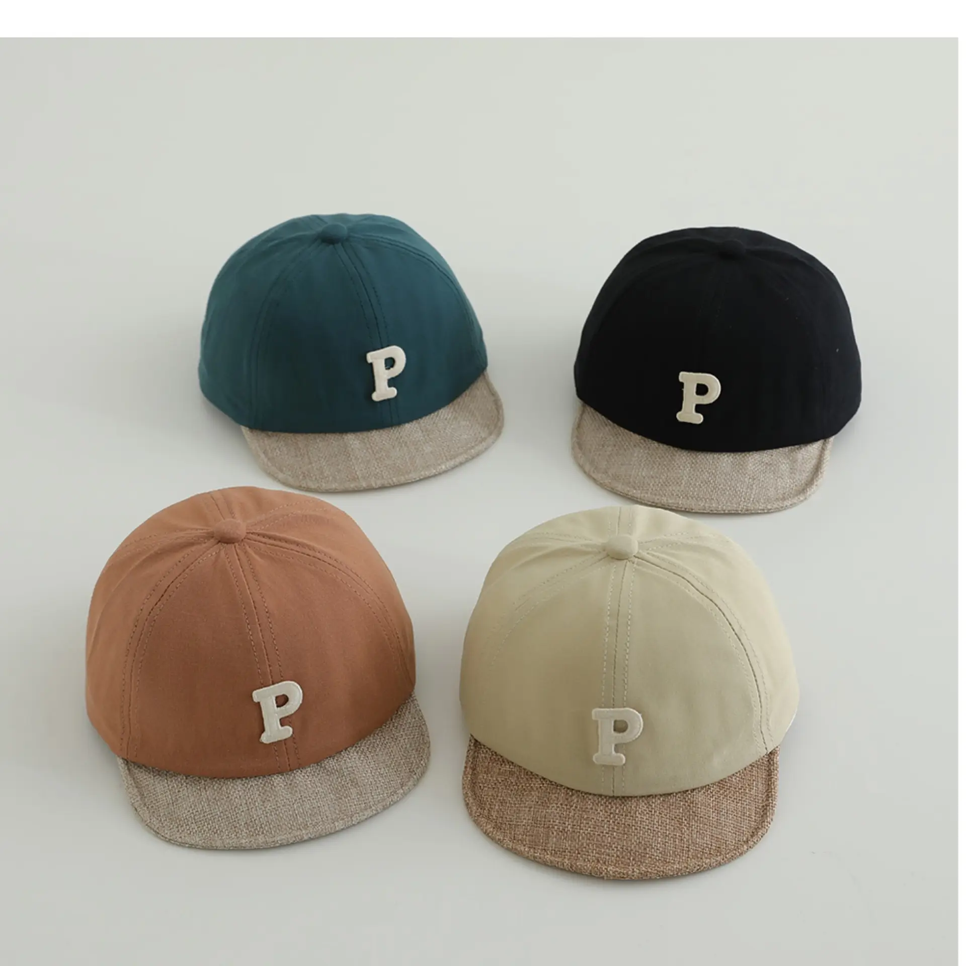P Letter Cap Set for Kids Spring Autumn — feature 4