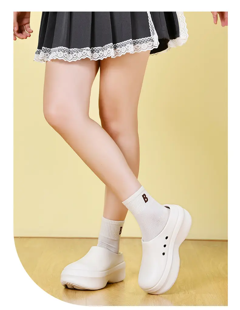 Chef Shoes Women's Outer Wear Waterproof and Oil-proof Wear-resistant Height-increasing Baotou Top EVA Kitchen Non-slip Sandals for Couples — feature 7