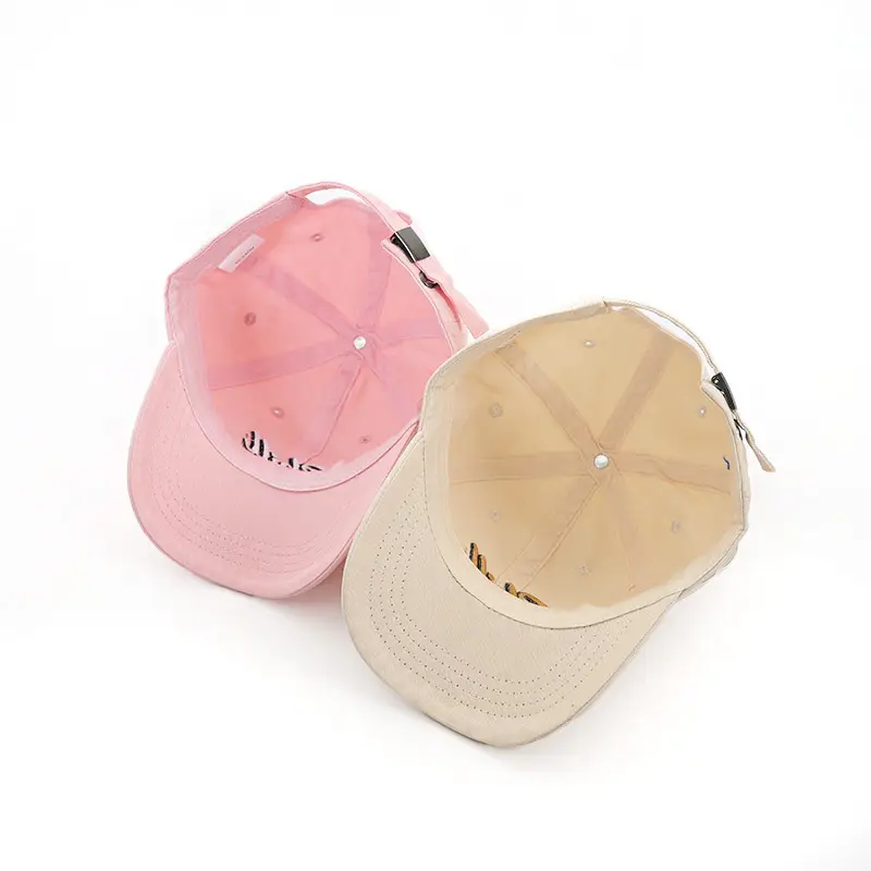 Pink Black Hill Letter Embroidered Baseball Cap for Girls - Image 10
