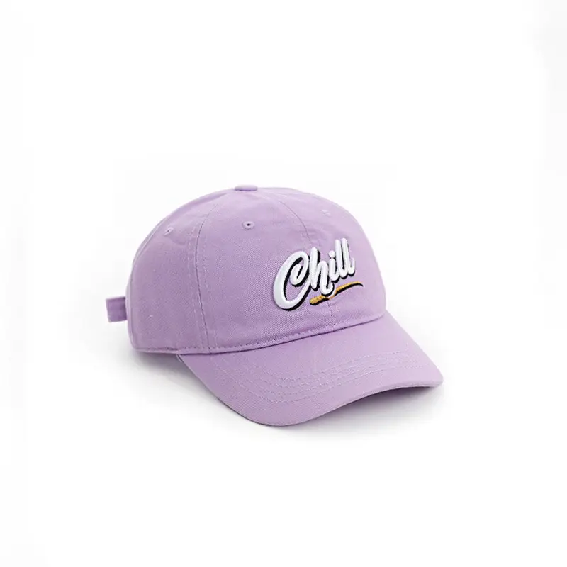 Pink Black Hill Letter Embroidered Baseball Cap for Girls - Image 5