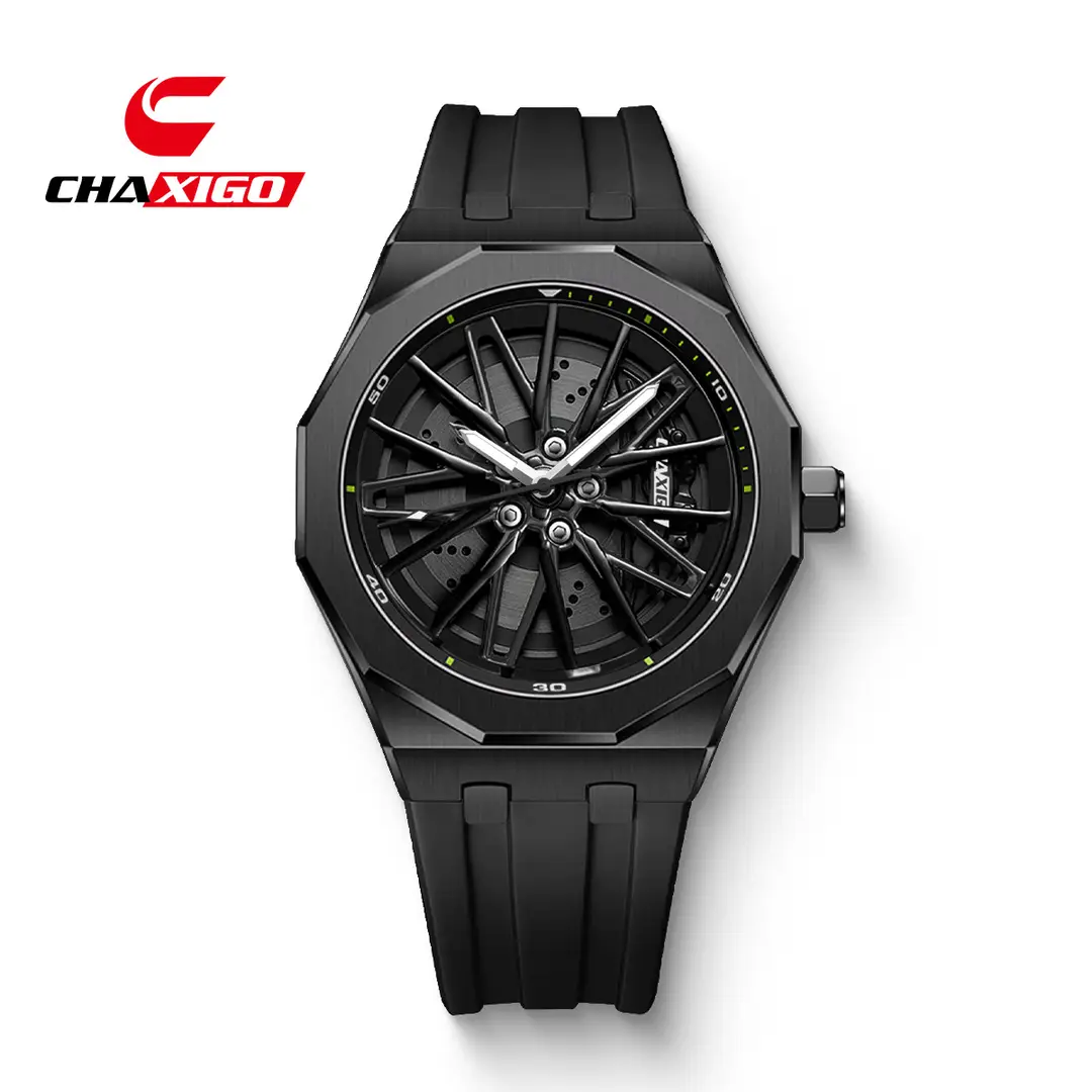 CHAXIGO new brand watch wheel turning quartz watch cross-border fashion waterproof men's watch