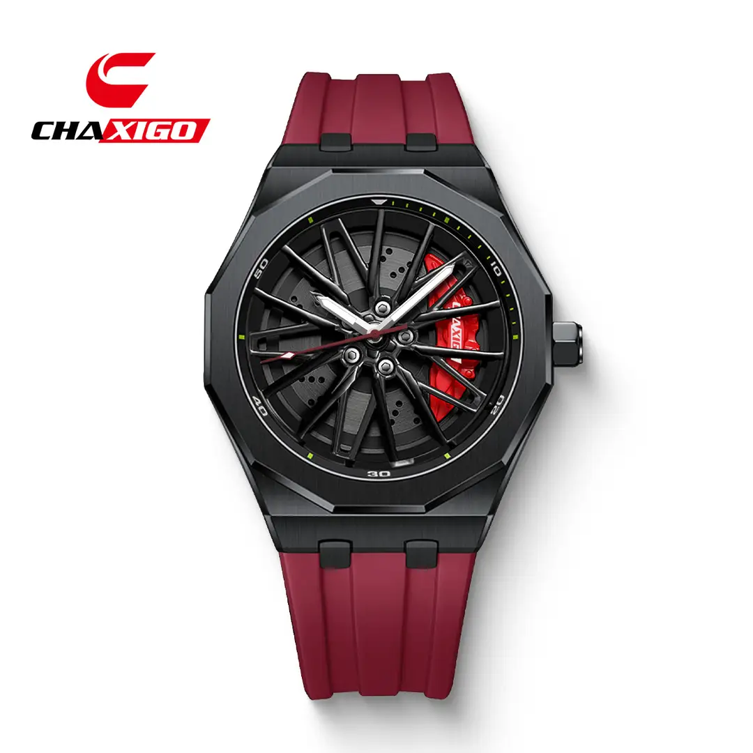 CHAXIGO new brand watch wheel turning quartz watch cross-border fashion waterproof men's watch