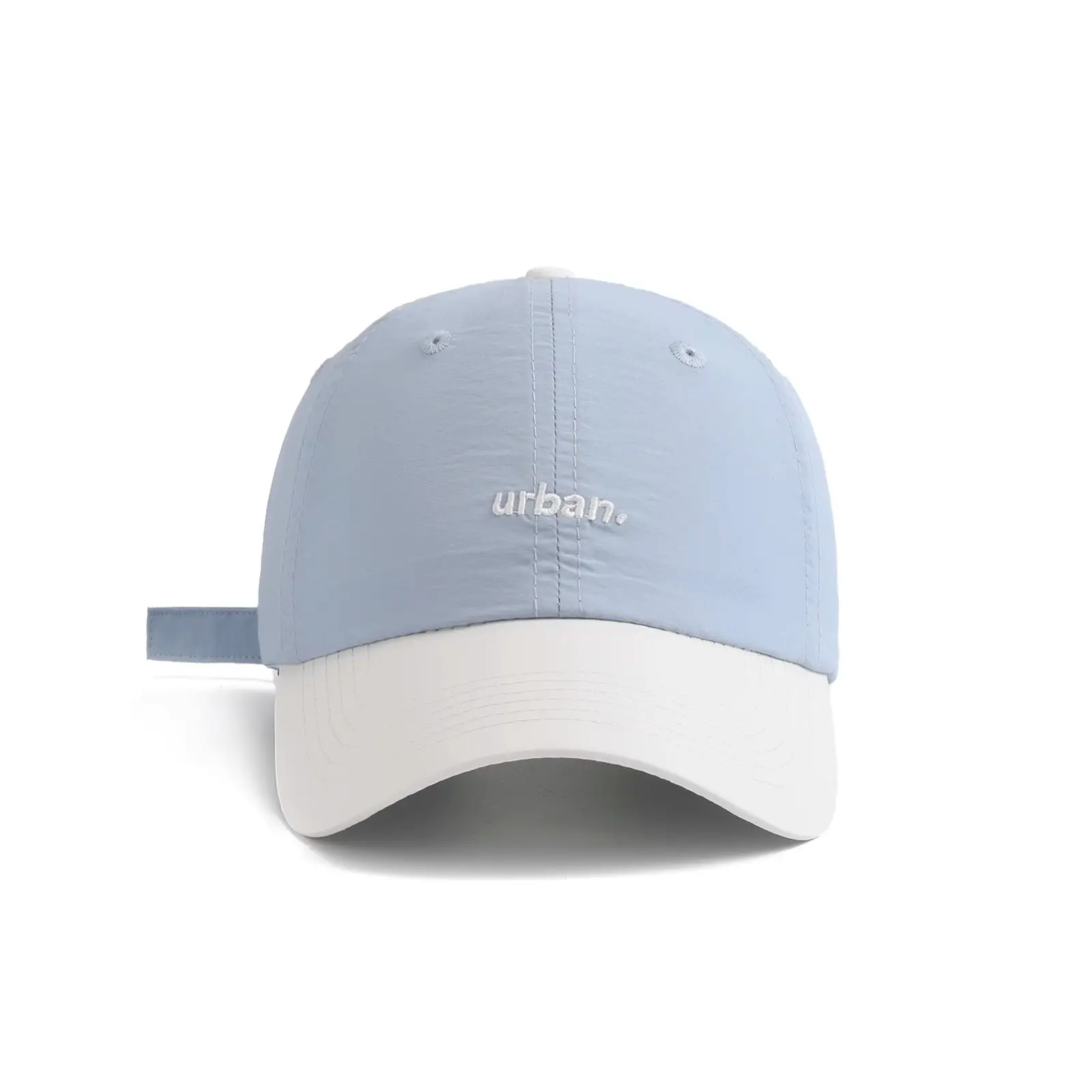 Urban Light Blue Baseball Cap for Men - Image 9