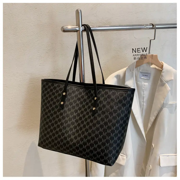 Women's Retro Cross-Border Tote Bag Brown Monogram — feature 24