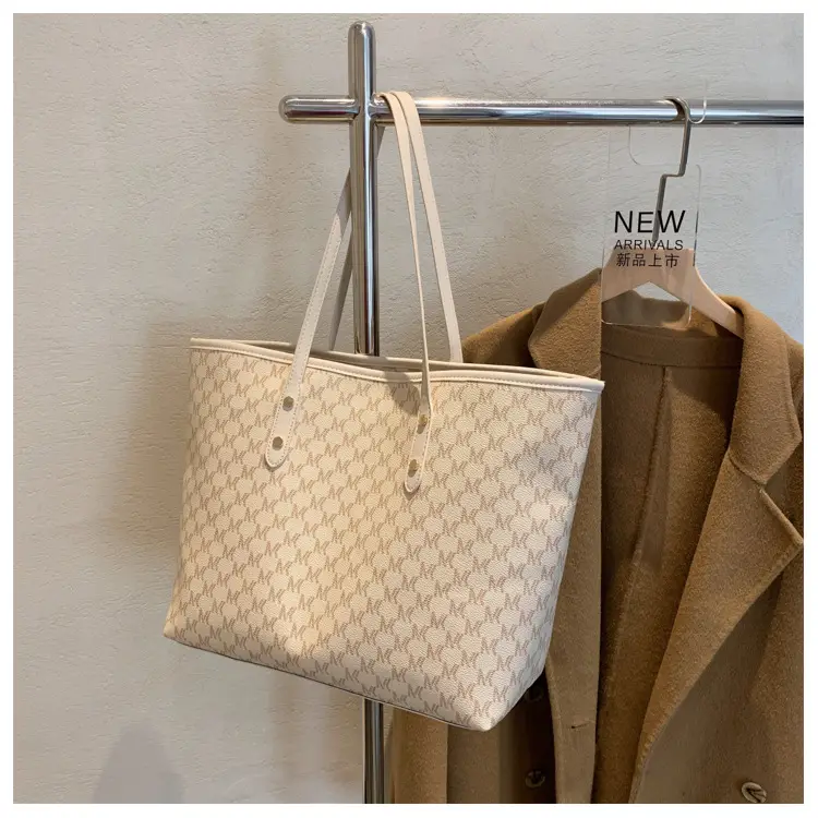 Women's Retro Cross-Border Tote Bag Brown Monogram — feature 27