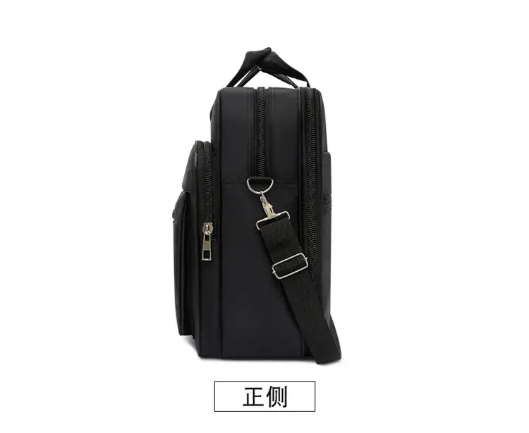 Men's Waterproof Oxford Shoulder Bag with Print Logo — feature 18