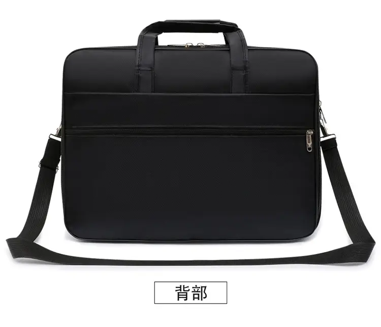 Men's Waterproof Oxford Shoulder Bag with Print Logo — feature 19