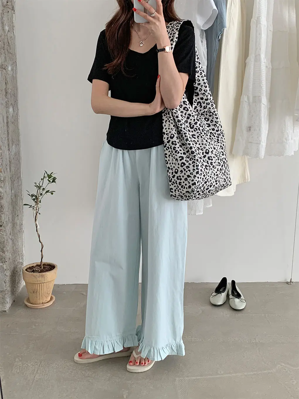 Korean Leopard Print Large Capacity Shoulder Bag — feature 20