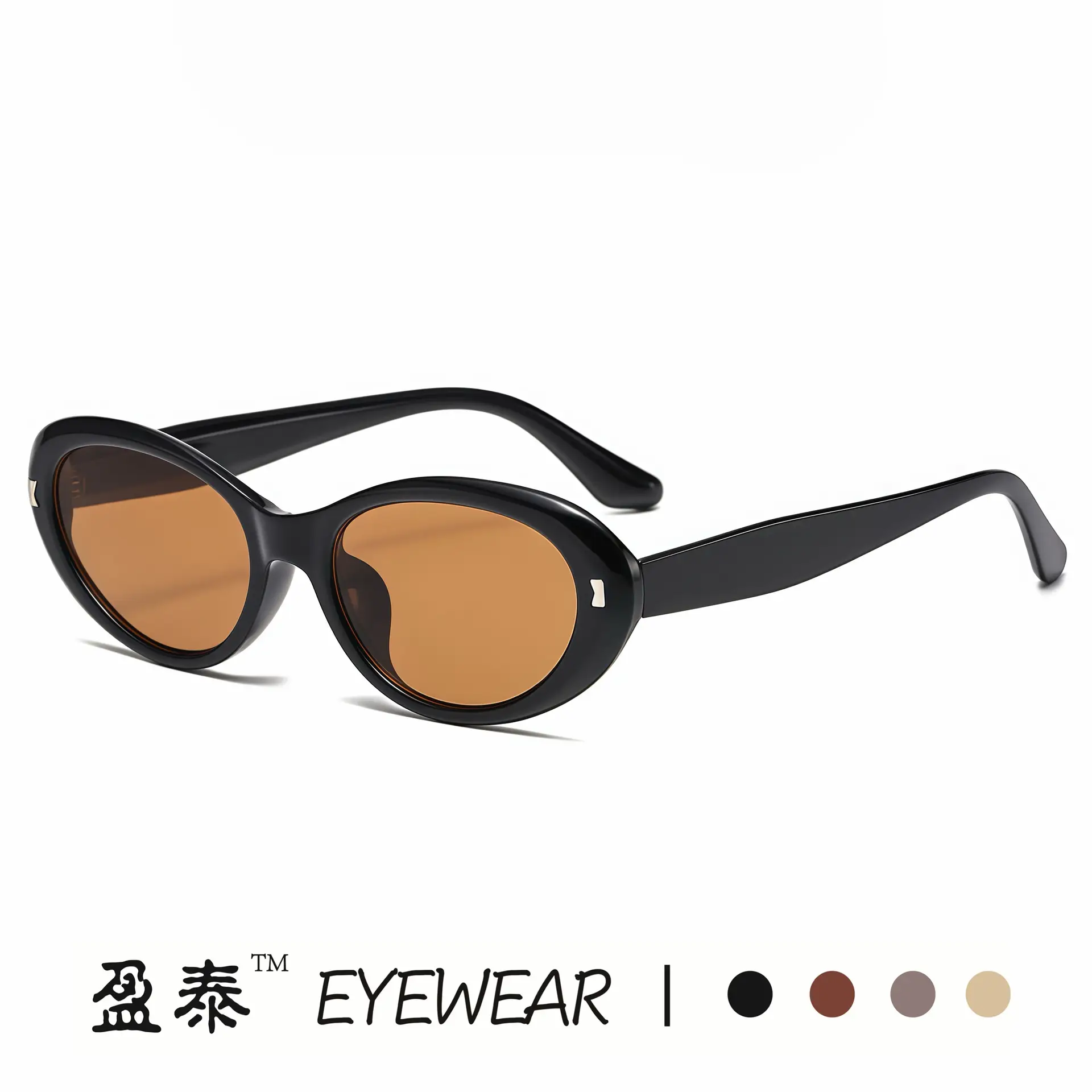 2025 Black Cat's Eye UV400 Sunglasses Women - Image 8