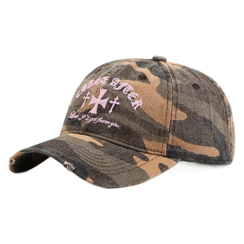 Women Camo Peaked Cap 56-61cm Small - Image 12