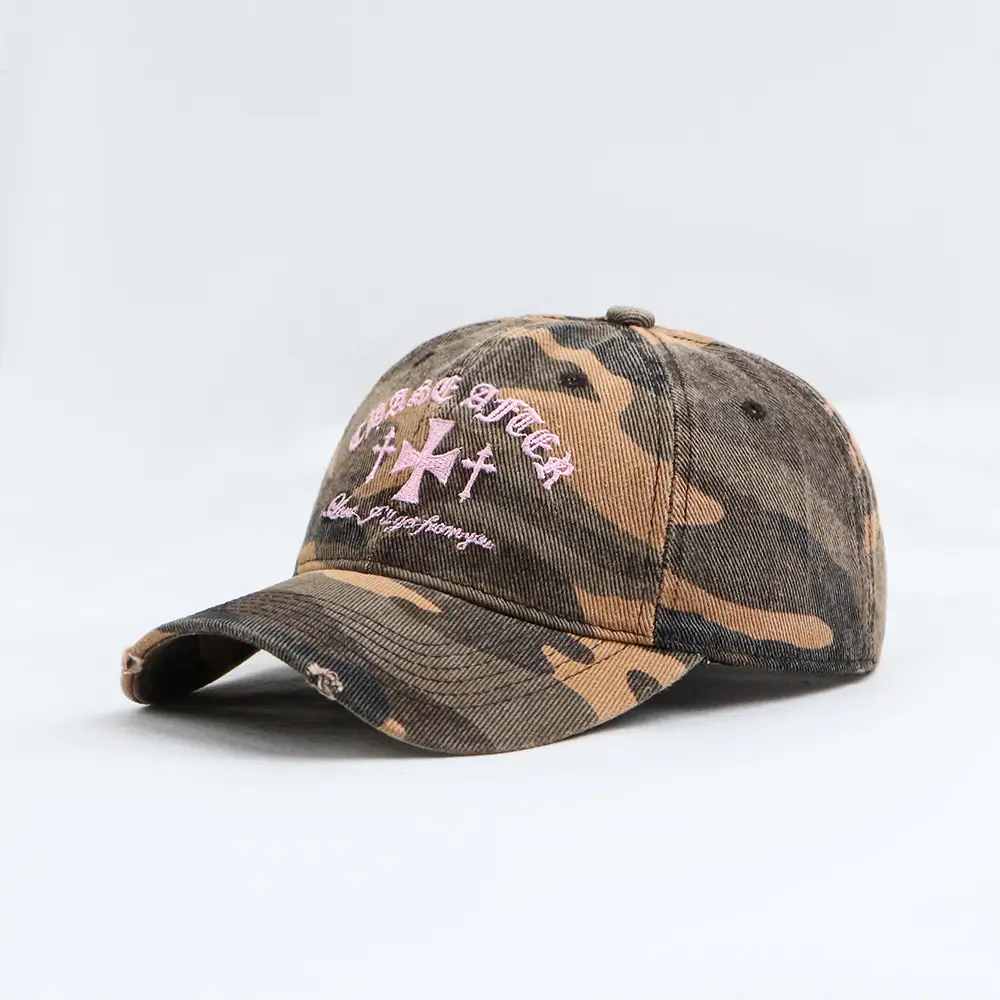 Women Camo Peaked Cap 56-61cm Small — feature 10