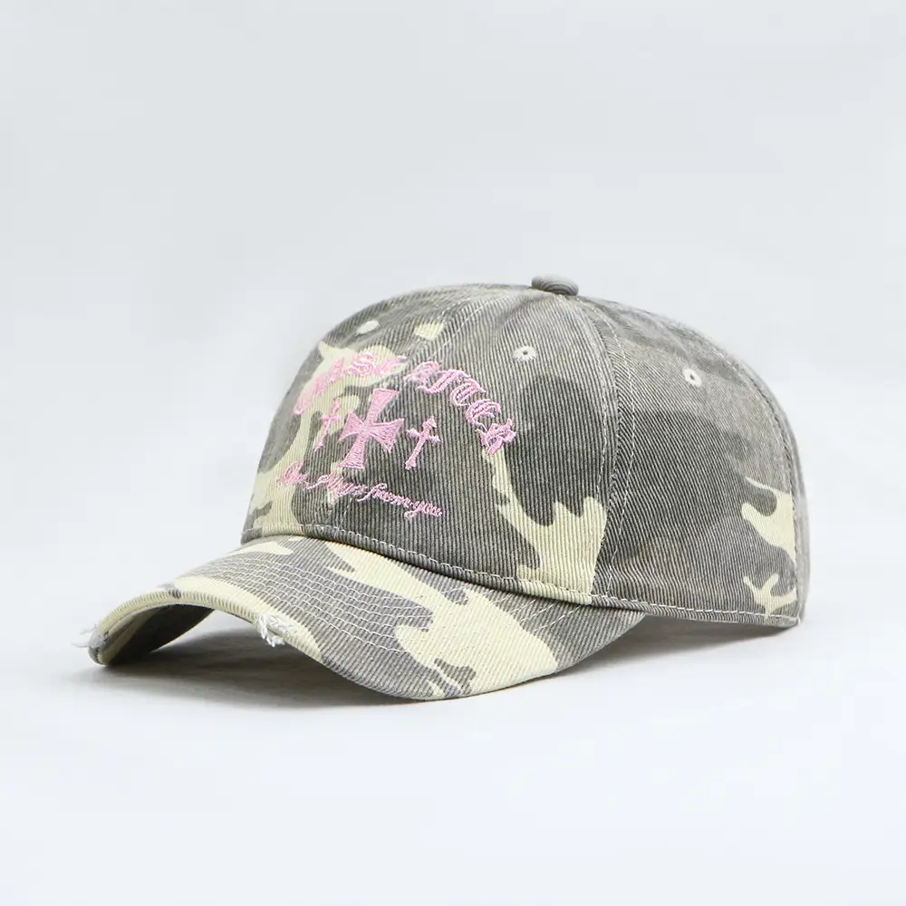 Women Camo Peaked Cap 56-61cm Small — feature 13