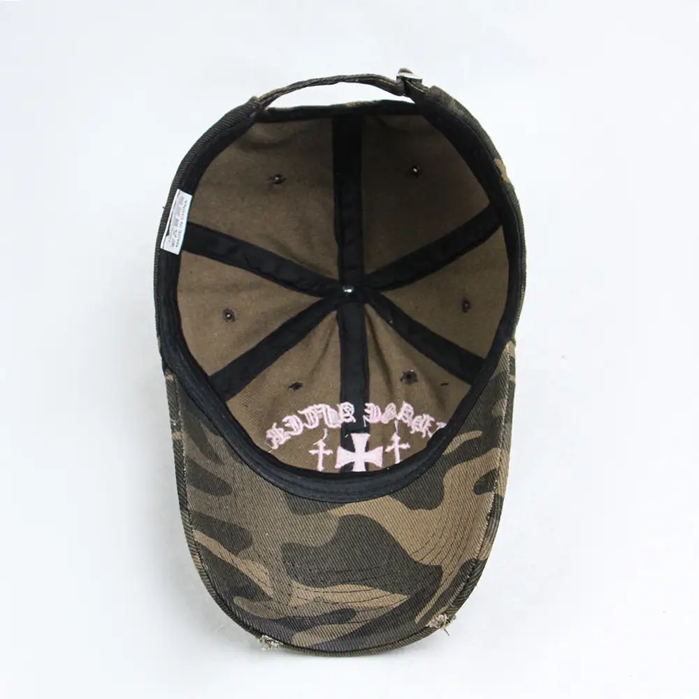 Women Camo Peaked Cap 56-61cm Small — feature 6