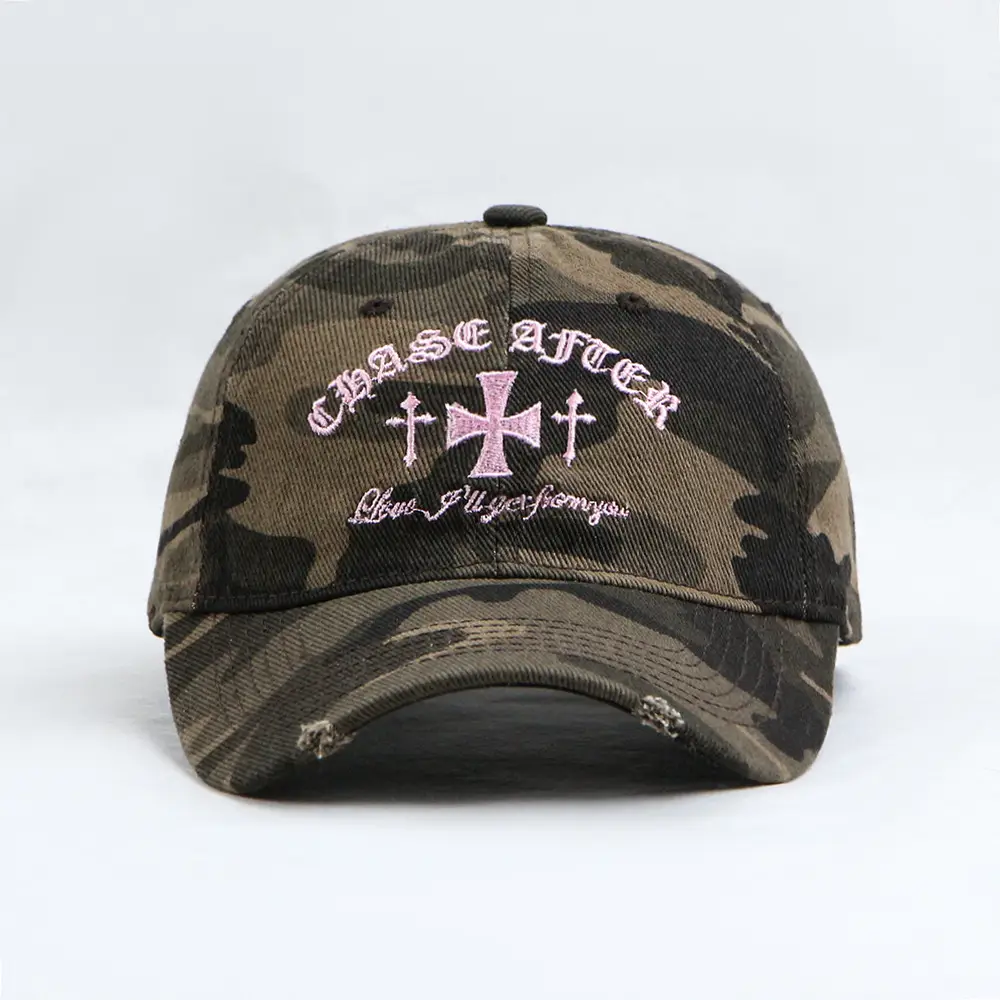 Women Camo Peaked Cap 56-61cm Small — feature 7