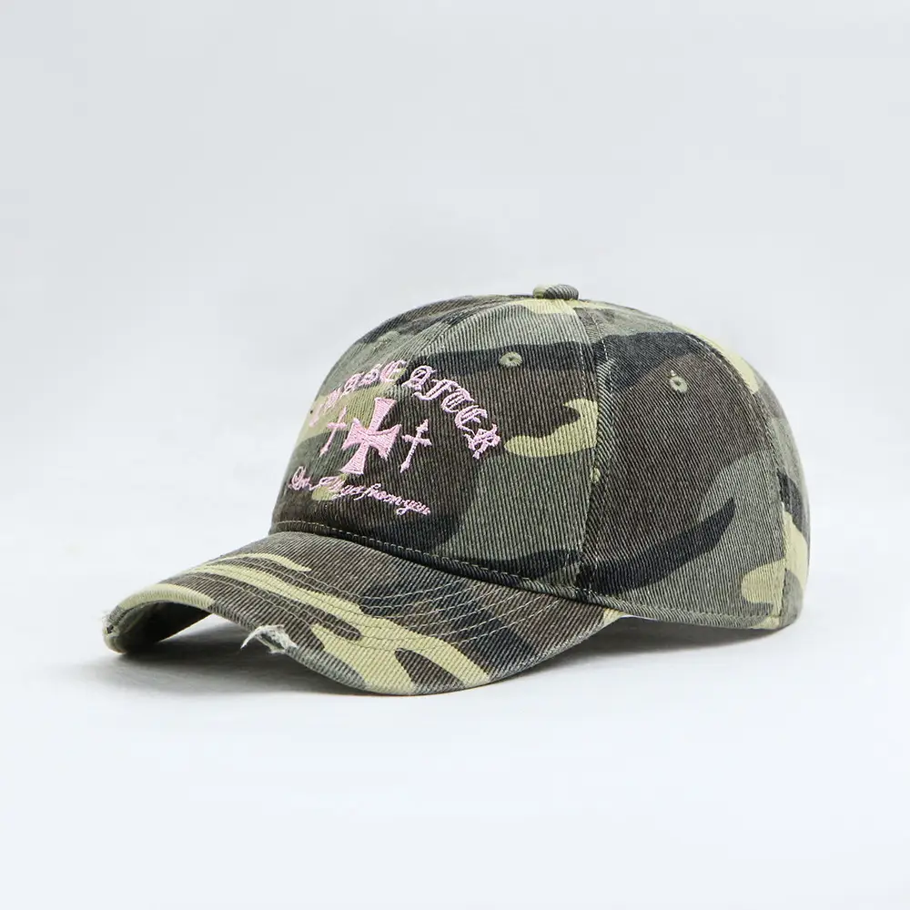 Women Camo Peaked Cap 56-61cm Small — feature 8