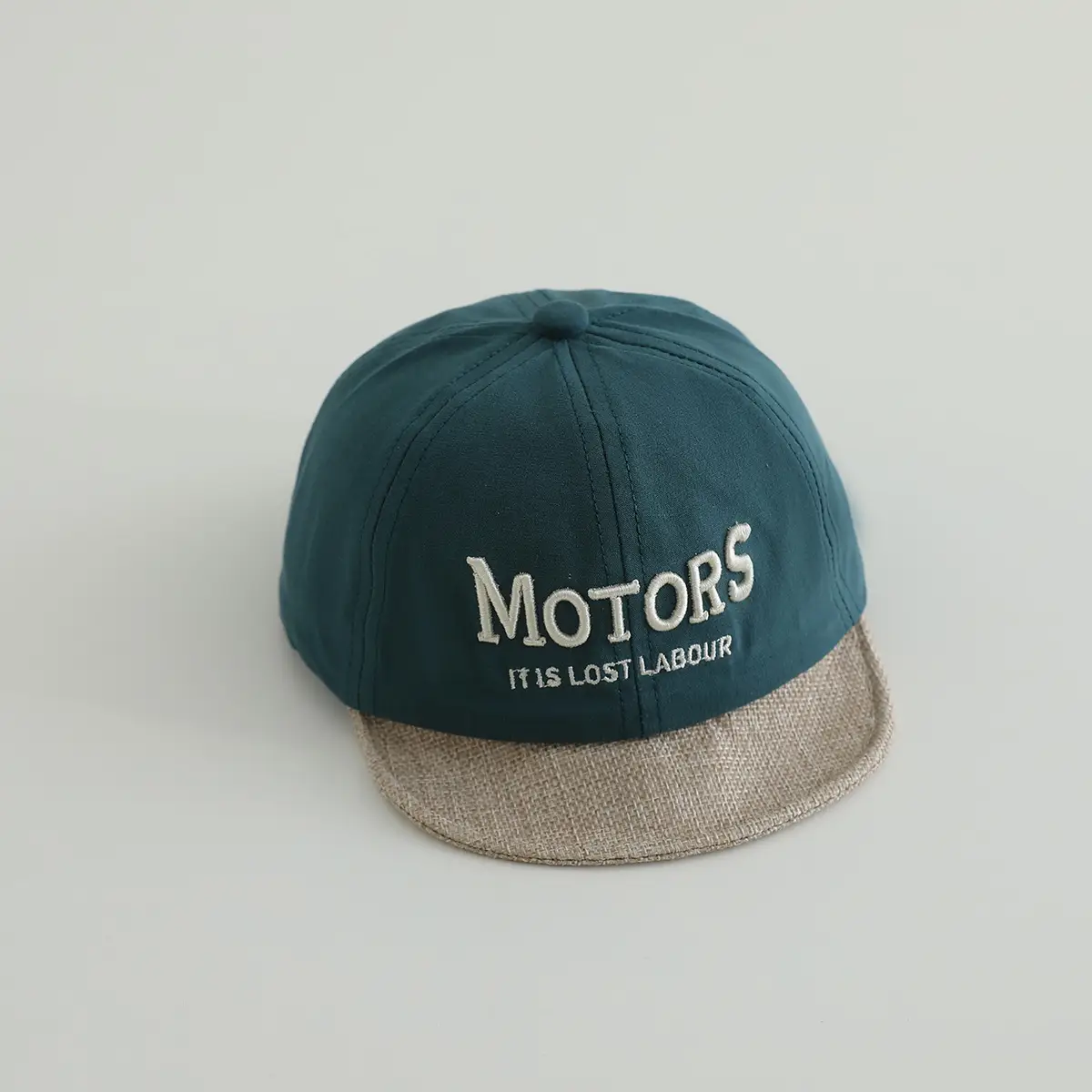 Soft Brown Baseball Cap for Boys Girls Sun Hat — feature 10