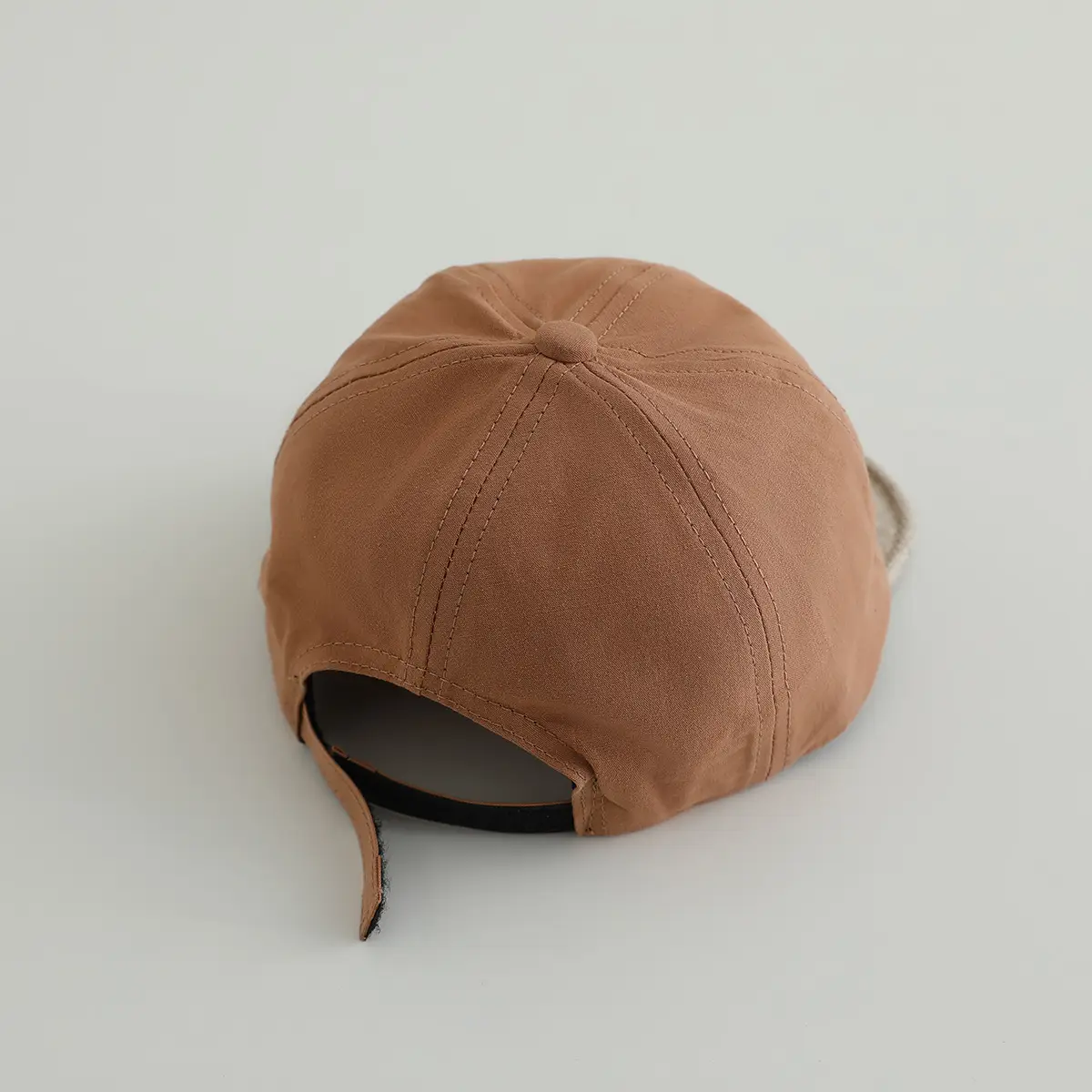 Soft Brown Baseball Cap for Boys Girls Sun Hat — feature 15