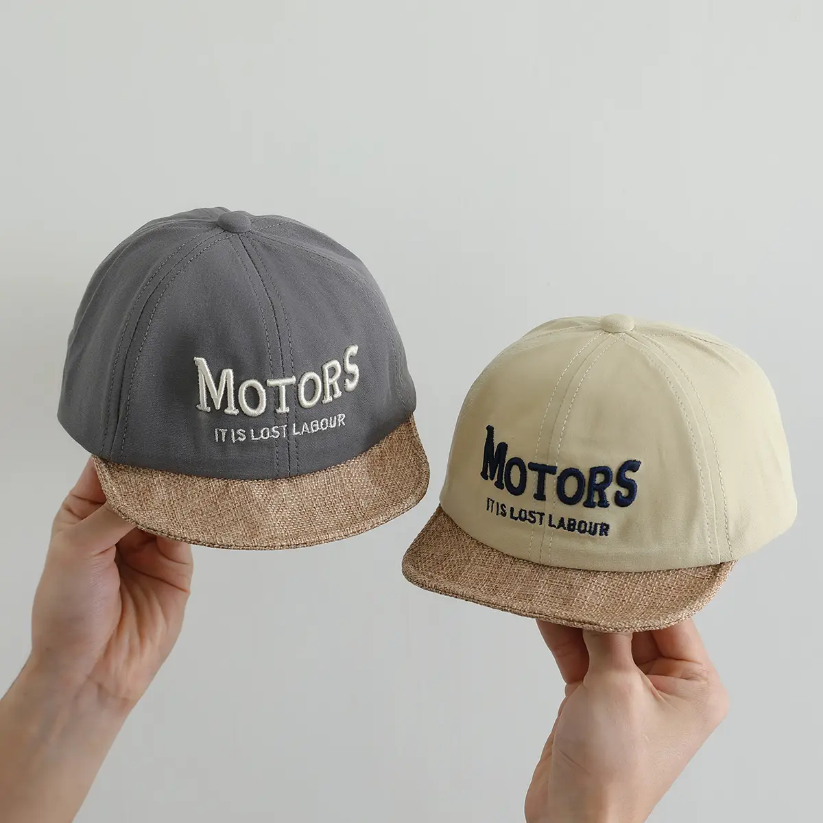 Soft Brown Baseball Cap for Boys Girls Sun Hat — feature 5