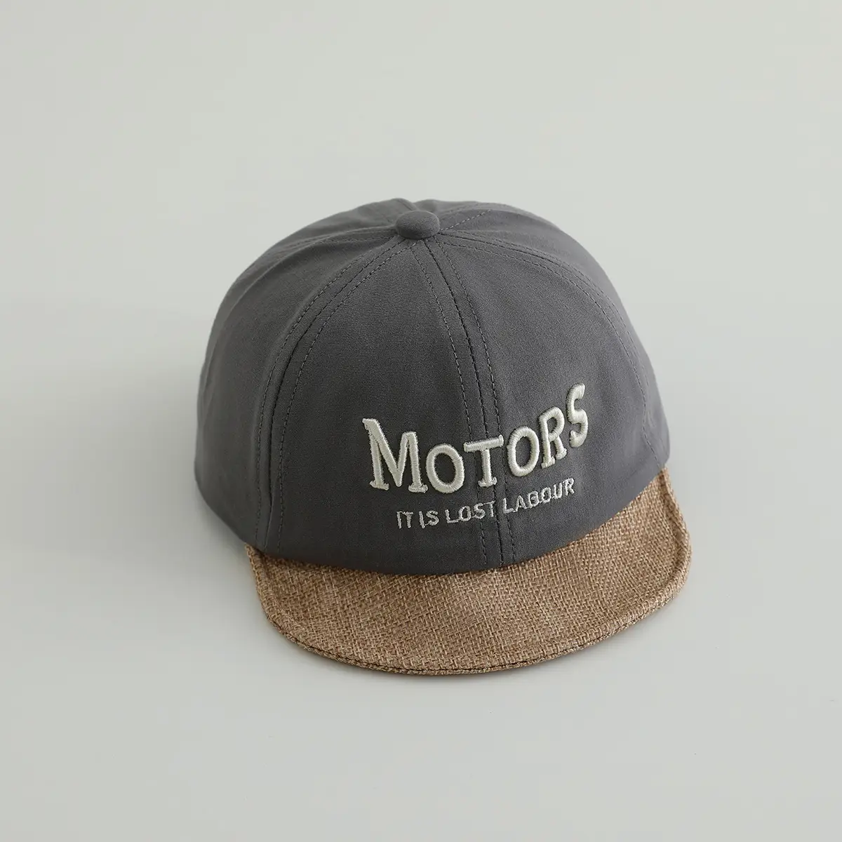 Soft Brown Baseball Cap for Boys Girls Sun Hat — feature 7