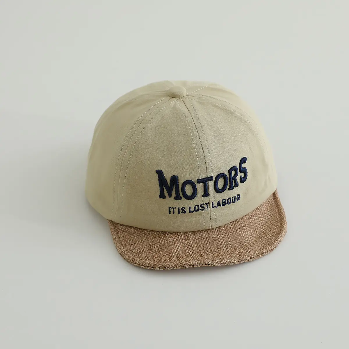 Soft Brown Baseball Cap for Boys Girls Sun Hat — feature 9