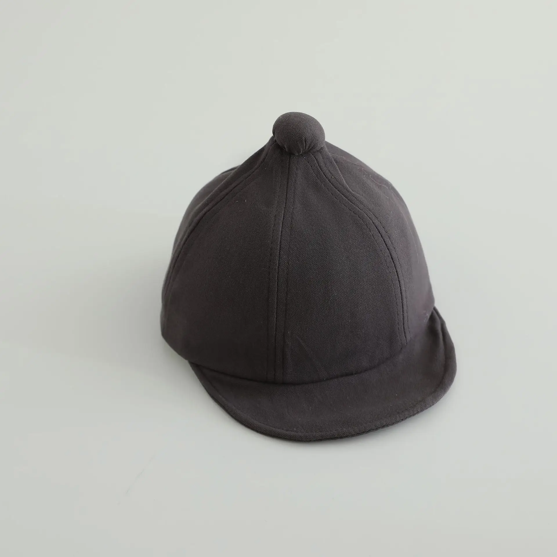 White Soft-Brimmed Baseball Cap for Kids β feature 11