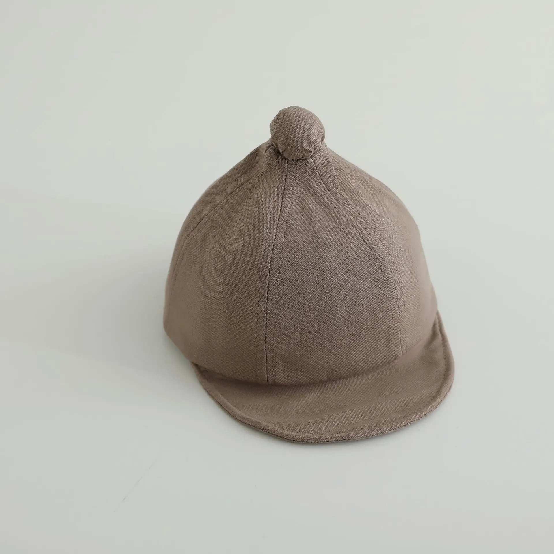 White Soft-Brimmed Baseball Cap for Kids β feature 12