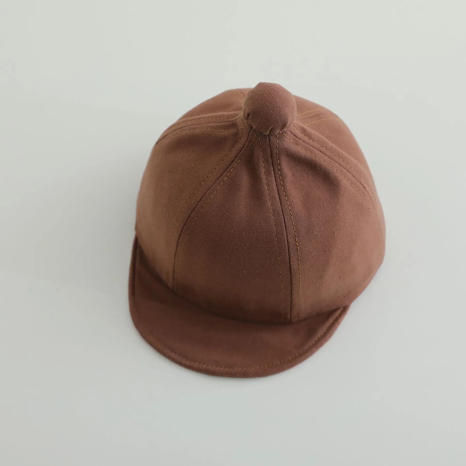White Soft-Brimmed Baseball Cap for Kids β feature 13