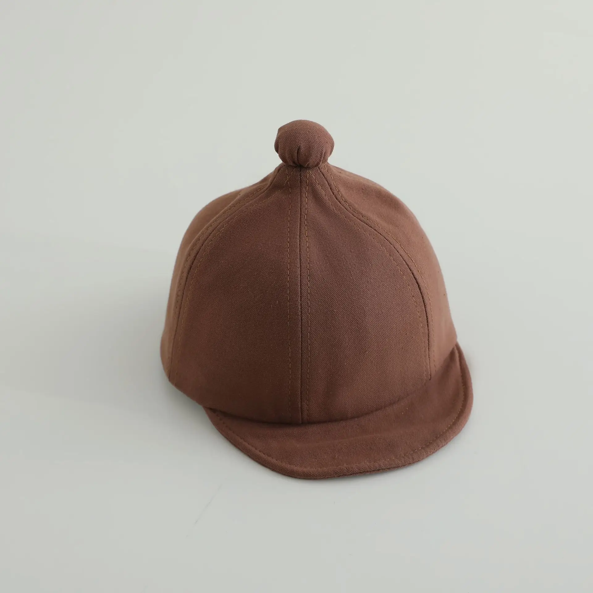 White Soft-Brimmed Baseball Cap for Kids β feature 8