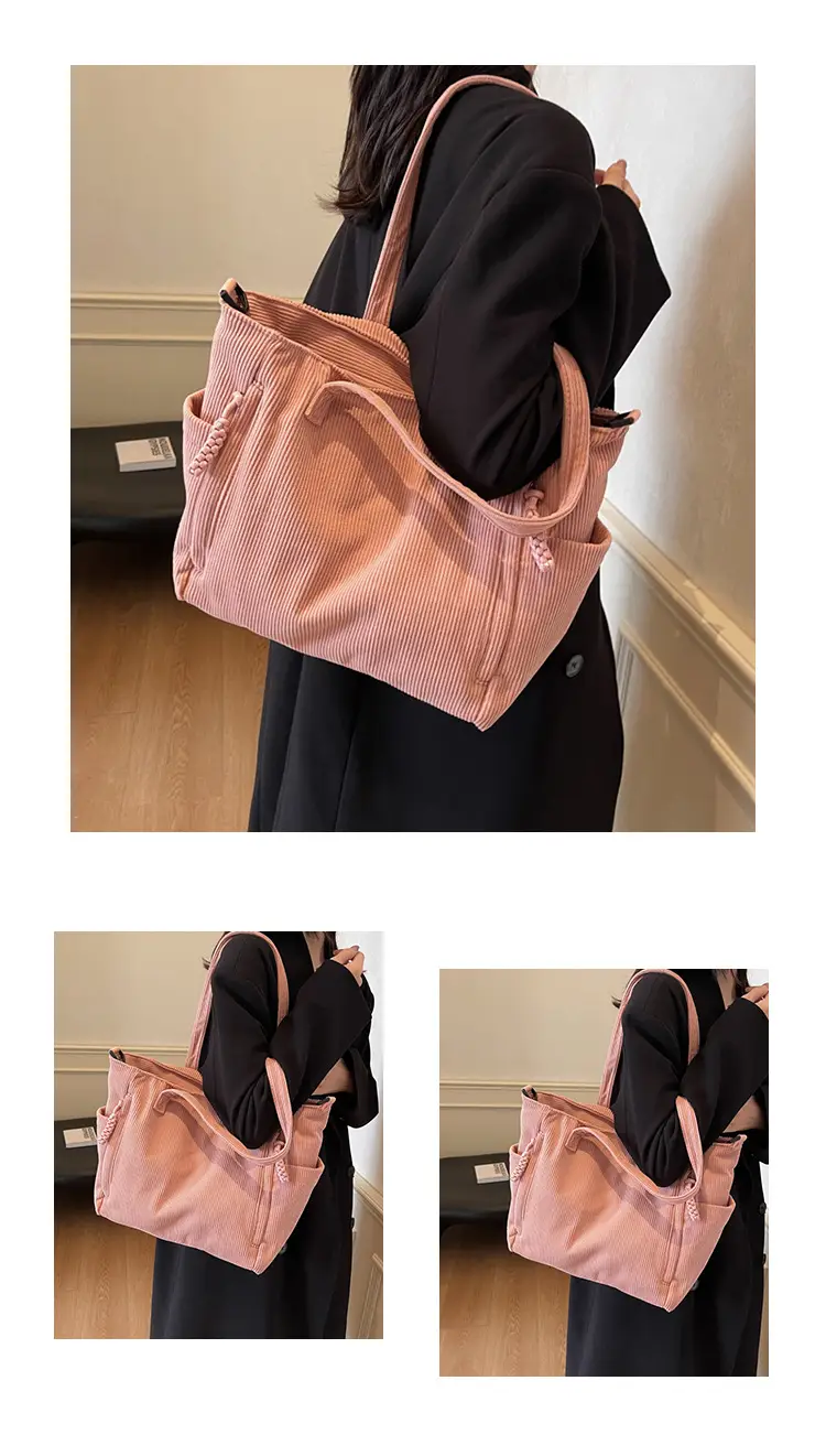 Green Large Capacity Crossbody Tote Bag for Women — feature 14