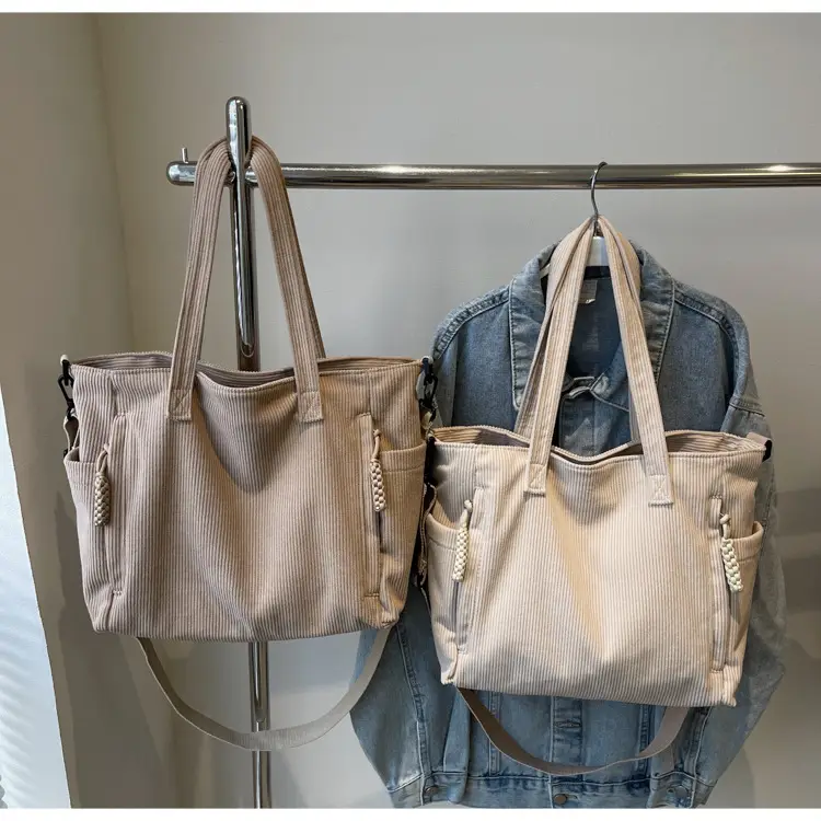 Green Large Capacity Crossbody Tote Bag for Women — feature 18