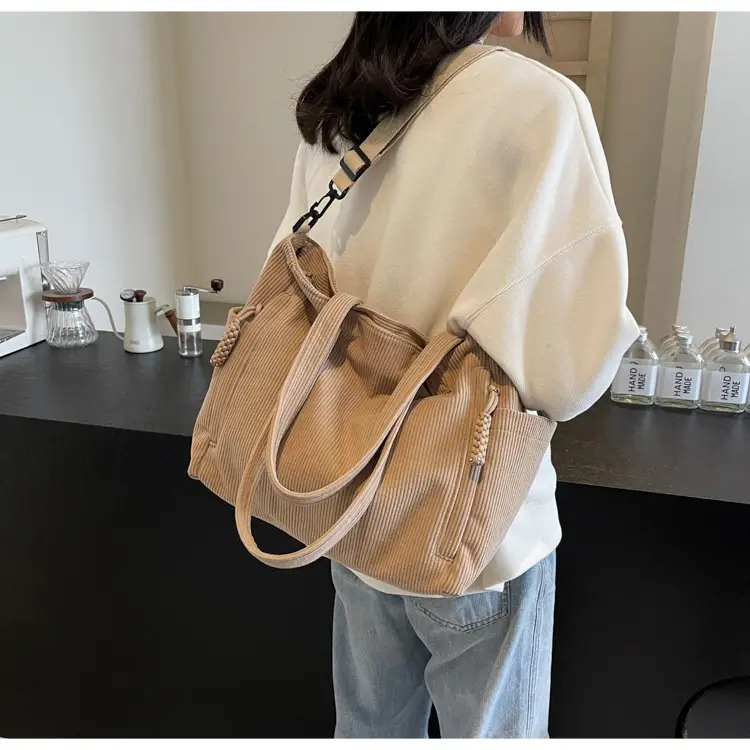 Green Large Capacity Crossbody Tote Bag for Women — feature 27