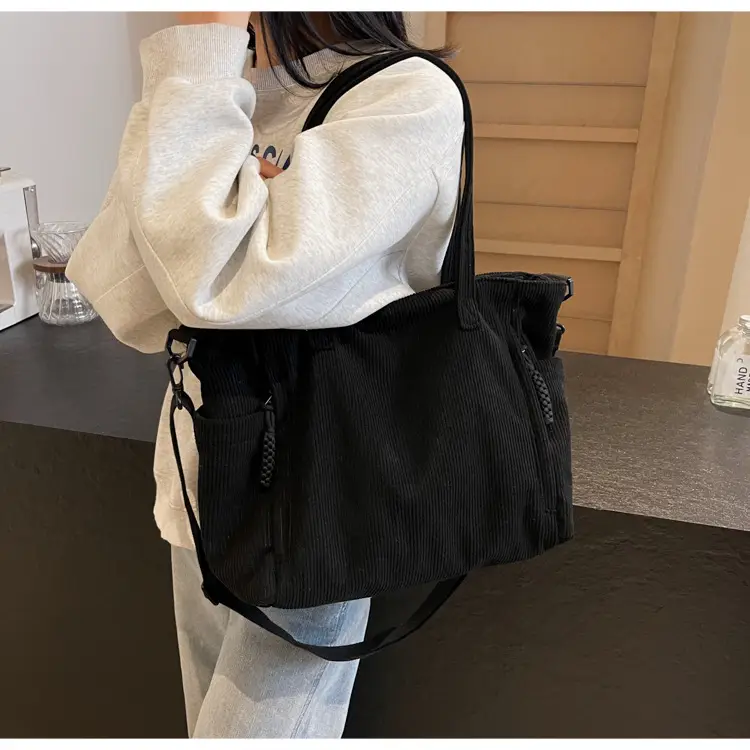 Green Large Capacity Crossbody Tote Bag for Women — feature 33