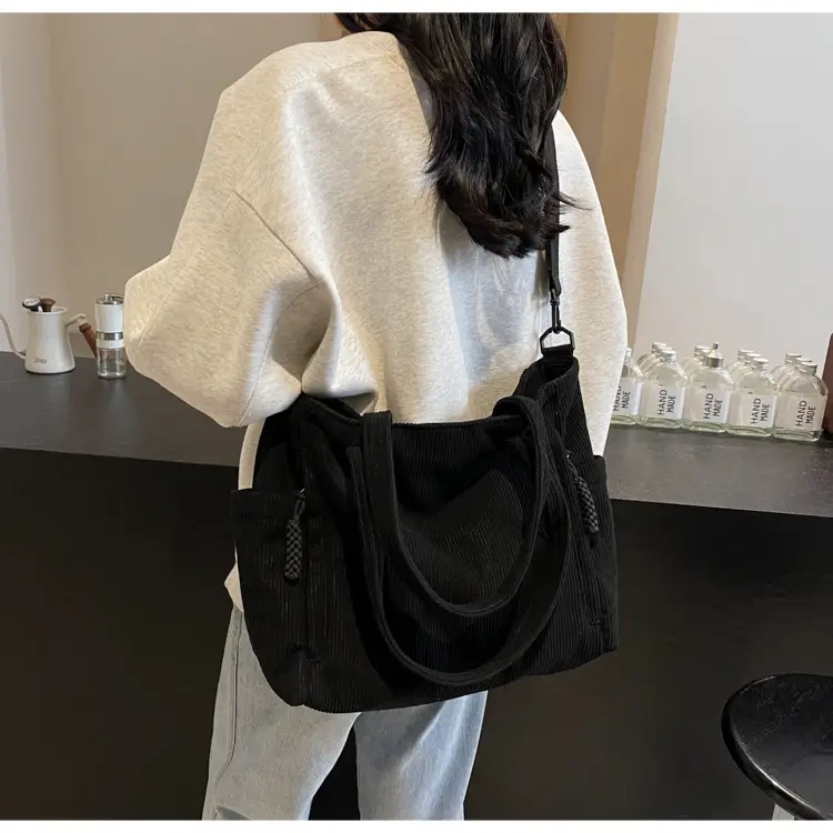 Green Large Capacity Crossbody Tote Bag for Women — feature 34