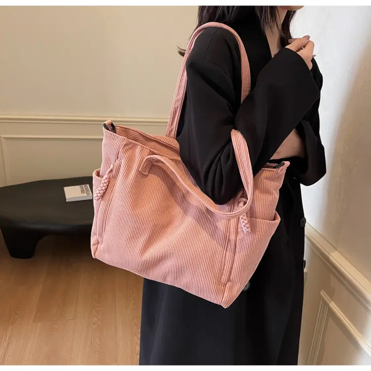 Green Large Capacity Crossbody Tote Bag for Women — feature 42