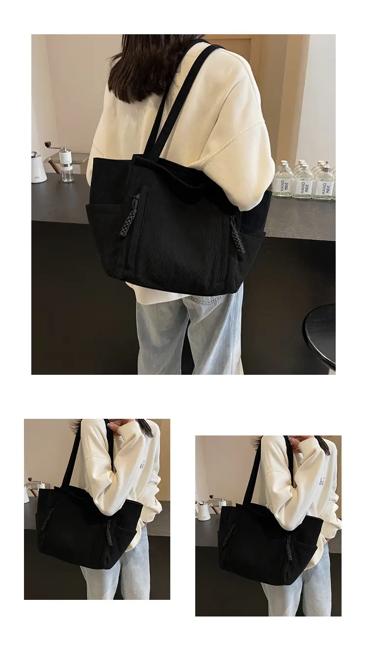Women's Korean Style Casual Large Capacity Tote Bag — feature 13