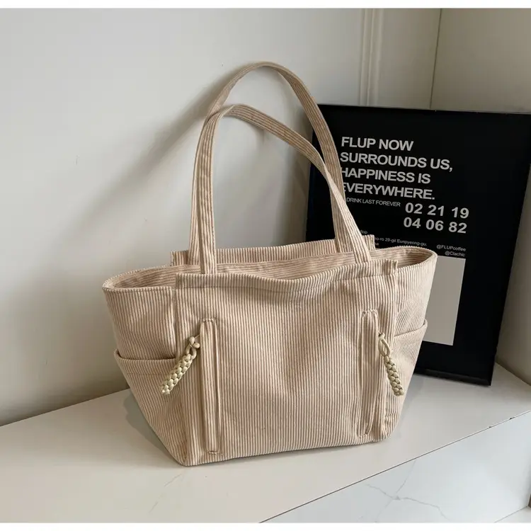 Women's Korean Style Casual Large Capacity Tote Bag — feature 16