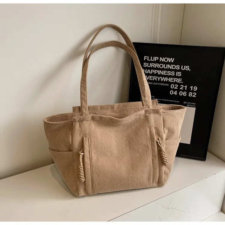 Women's Korean Style Casual Large Capacity Tote Bag — feature 17