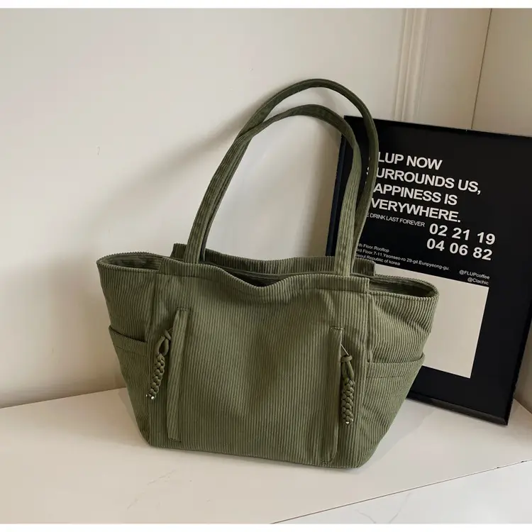 Women's Korean Style Casual Large Capacity Tote Bag — feature 20