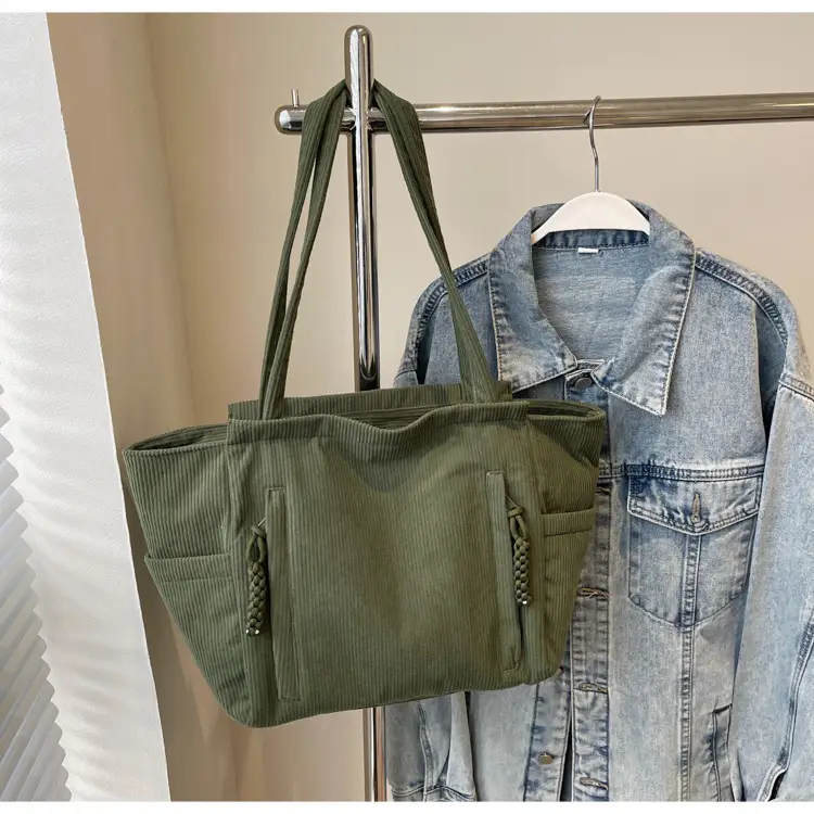 Women's Korean Style Casual Large Capacity Tote Bag — feature 25