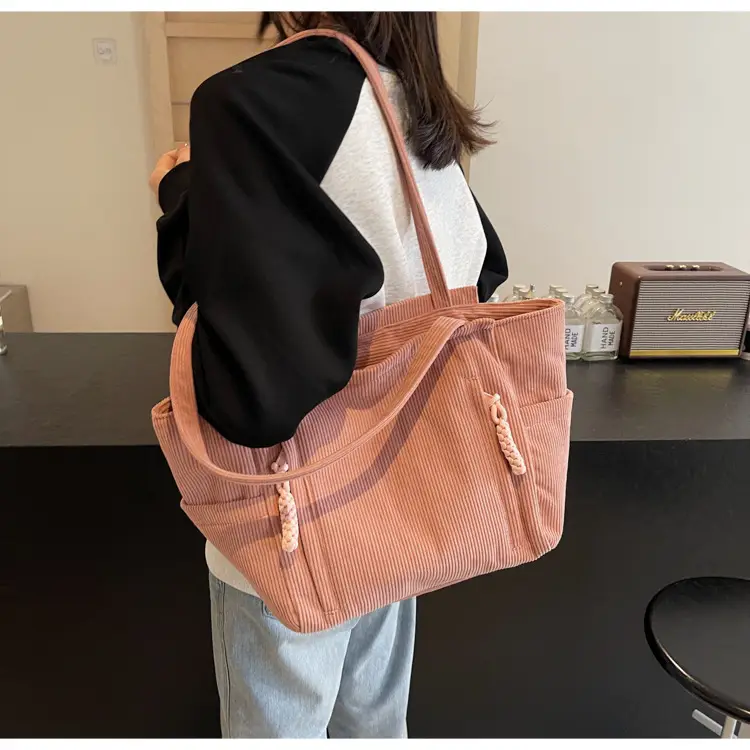 Women's Korean Style Casual Large Capacity Tote Bag — feature 29