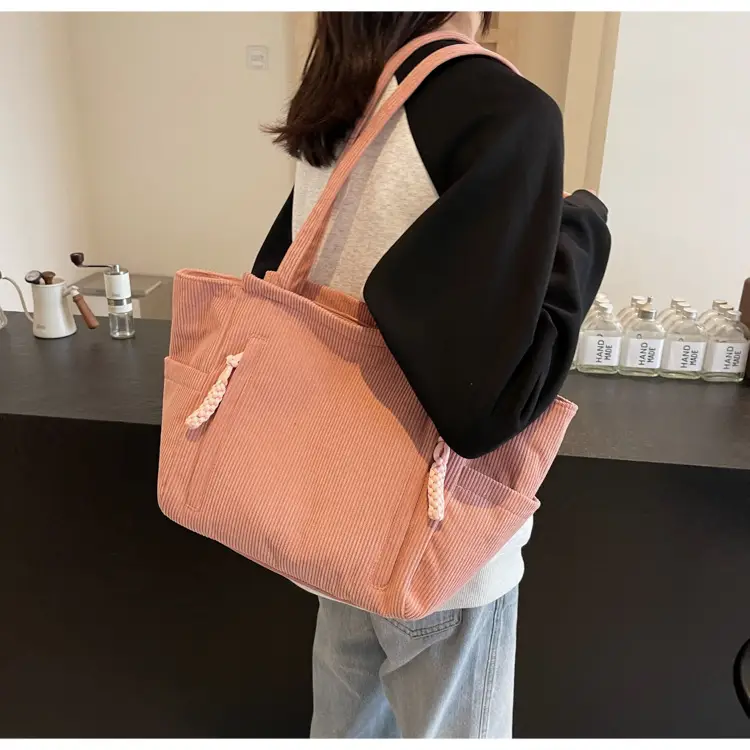 Women's Korean Style Casual Large Capacity Tote Bag — feature 31