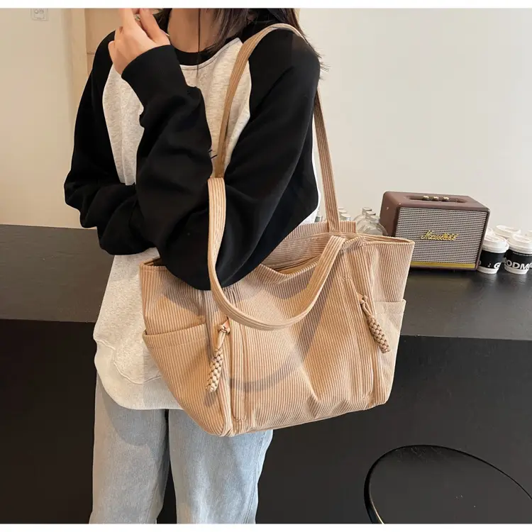 Women's Korean Style Casual Large Capacity Tote Bag — feature 33